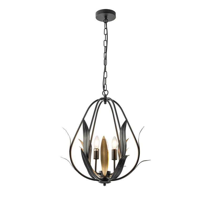 Elora 3-Light Modern Farmhouse Pendant Light - 15 In. Wide