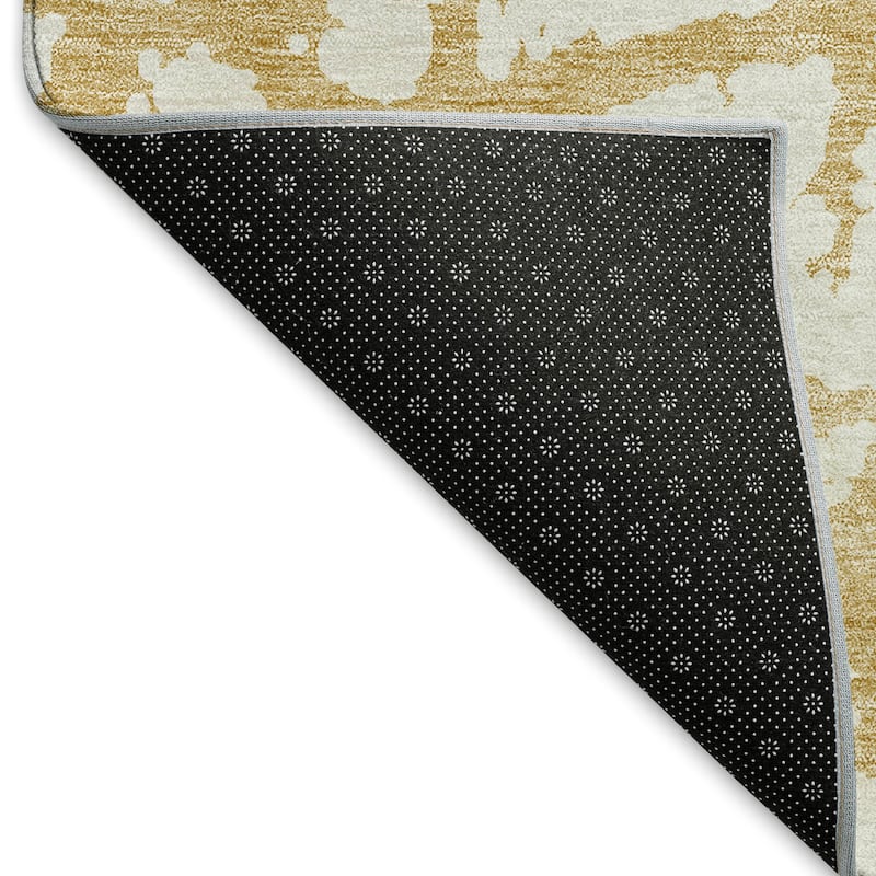 Premium Washable Super Soft Modern Crackle Mayfield Rug