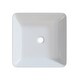 preview thumbnail 7 of 9, Alula Bench Mount Ceramic Square Vessel Bathroom Sink