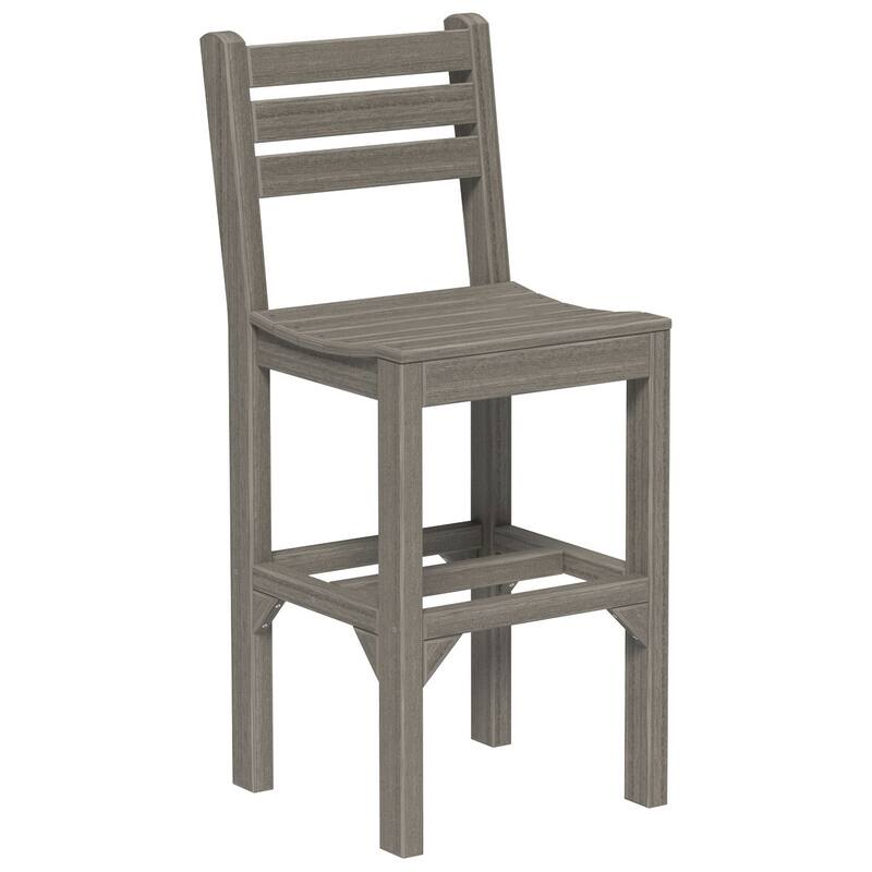 Set of 4 Poly Lumber Island Side Chairs
