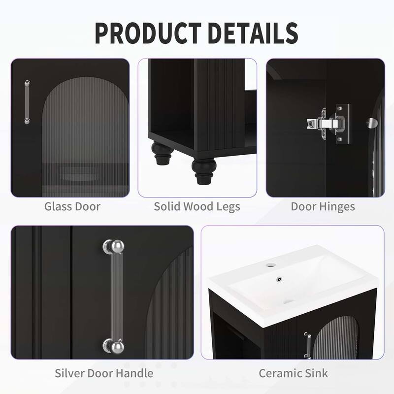 20" Bathroom Vanity with Sink