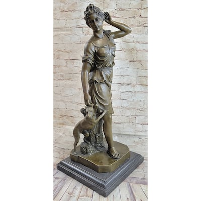 Le Faguays Goddess Of Hunt Artemis Diana The Hunter Victorian Lady With Greyhound