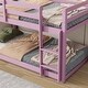 preview thumbnail 73 of 95, Low Loft Bed with Ladder, Solid Rubber Wooden Bed Frame for Multi Children, Floor Bed - Available with or without Slats