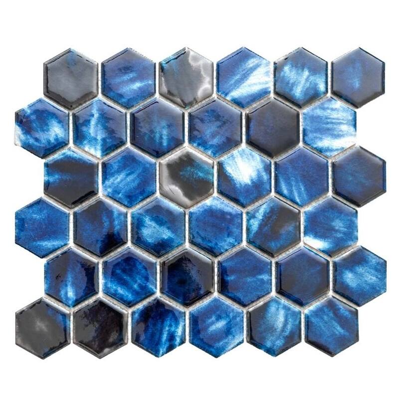 The Tile Life Agate 2x2 Porcelain Backsplash Wall Tile