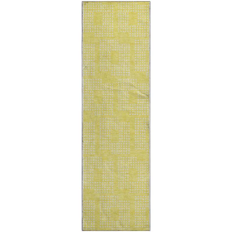 Premium Washable Super Soft Modern Houndstooth Mayfield Rug