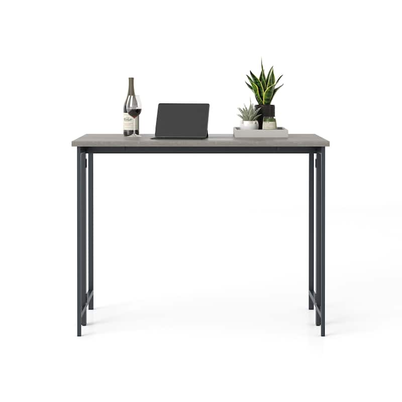 Wood Drop Leaf Table with Flip-Up Top