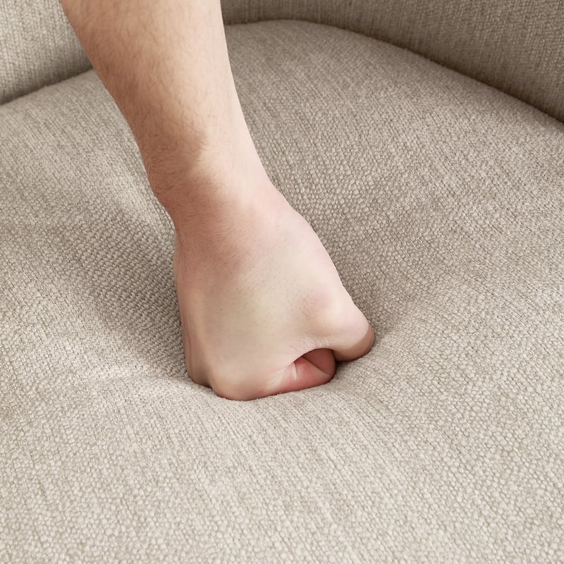 26 Inch Upholstered Swivel Counter Height Bar Stools with Back and Solid Wood Frame - 37.8"H x 20.9"W x 21.3"D