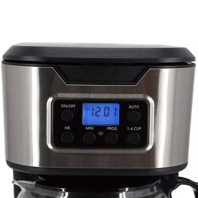 Better Chef 12-Cup Programmable Coffee Maker with Stainless Steel Accents