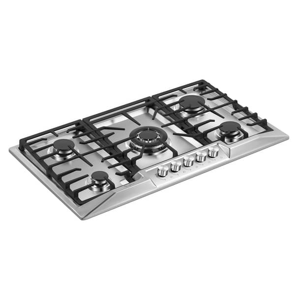 Bosch 800 Series 36 Built-In Gas Cooktop with 5 Burners in
