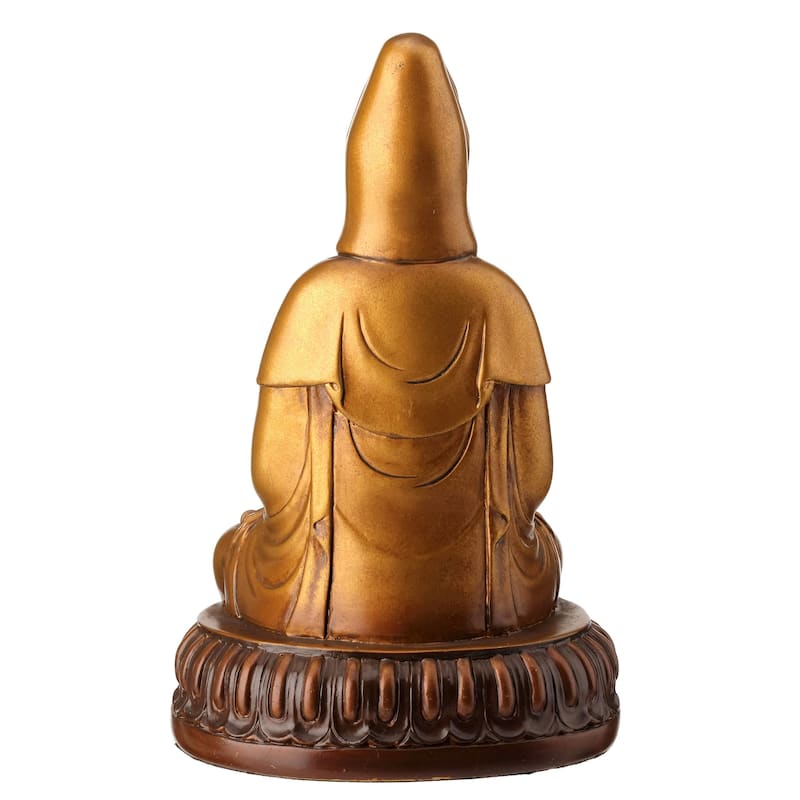 5.51" H GUANYIN Resin - 2.95"x3.54"x5.51"