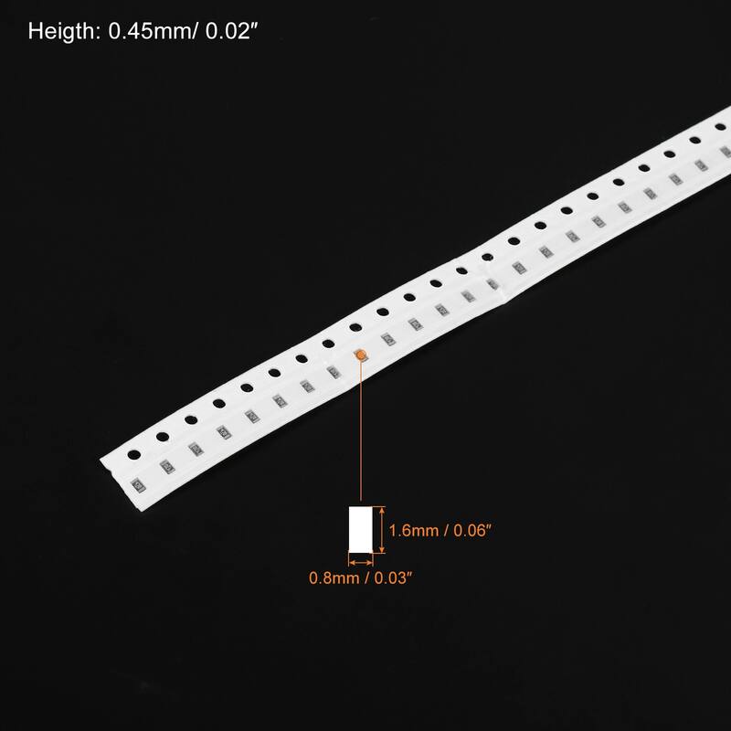 100x 0603 Chip Resistor 47 Ohm 1/10W Surface Mount Device SMT Resistor - White