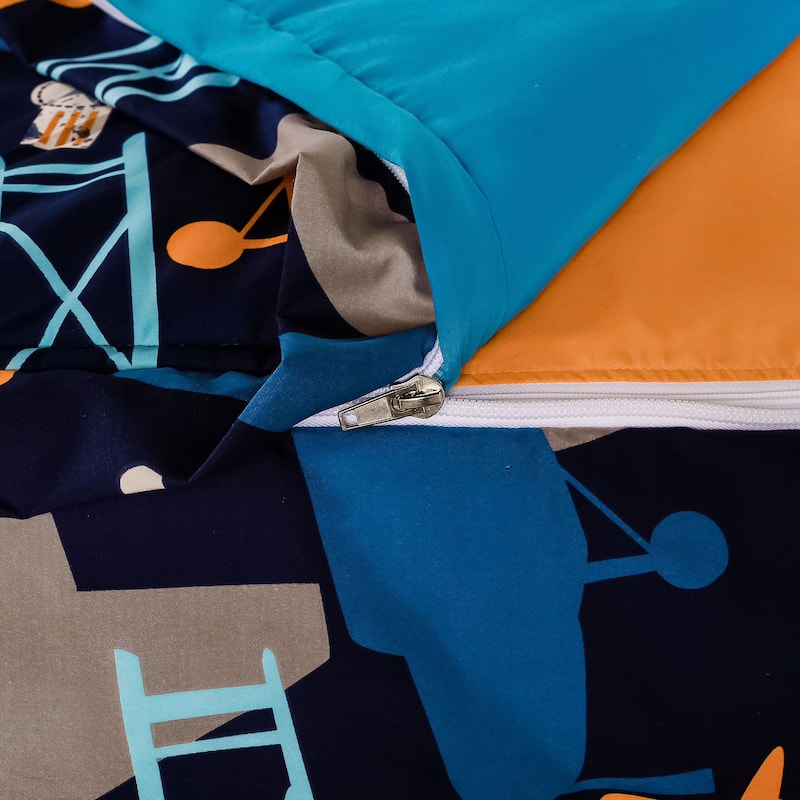 Siscovers Thunderbird Sky Bunkie Deluxe Zipper Bedding Set