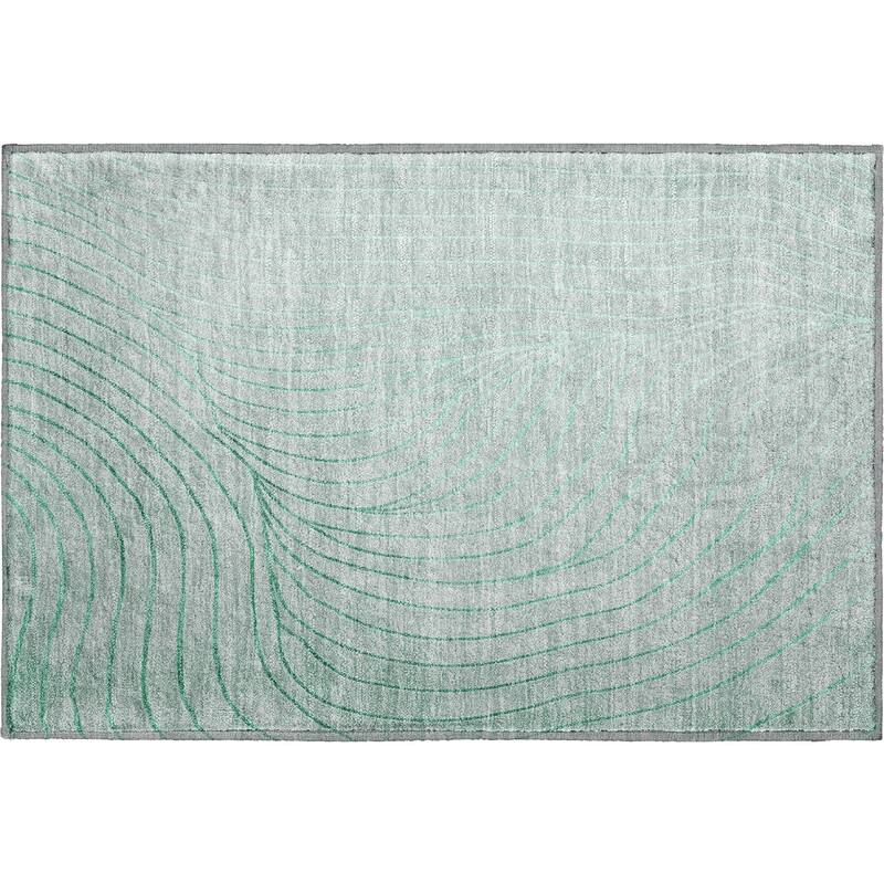 Premium Washable Super Soft Modern Wave Mayfield Rug