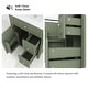 preview thumbnail 16 of 37, 24-Inch Bathroom Vanity with Ceramic Sink - 24" x 18" x 34"
