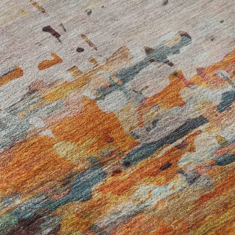 Premium Washable Super Soft Abstract Ombre Mayfield Rug