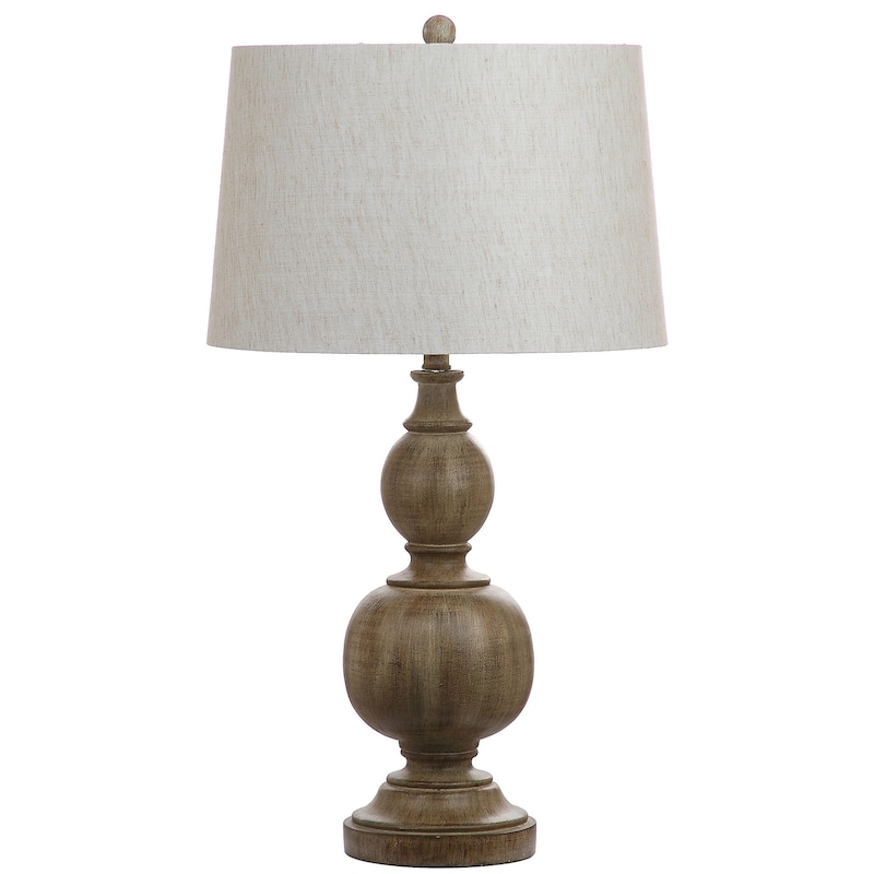 SAFAVIEH Lighting Nyree 32-inch Brown Table Lamp (Set of 2) - 17"x17"x31.5" - 17Wx17Dx32H