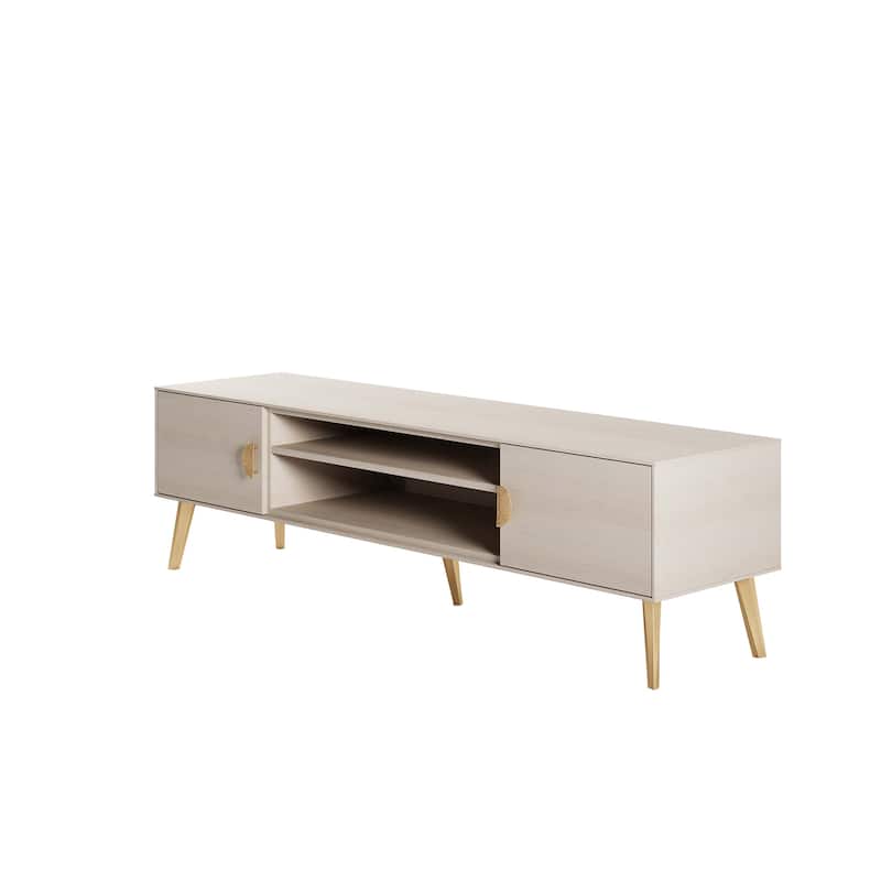 Manhattan Comfort Haley 70.9" Mid-Century Modern TV Stand