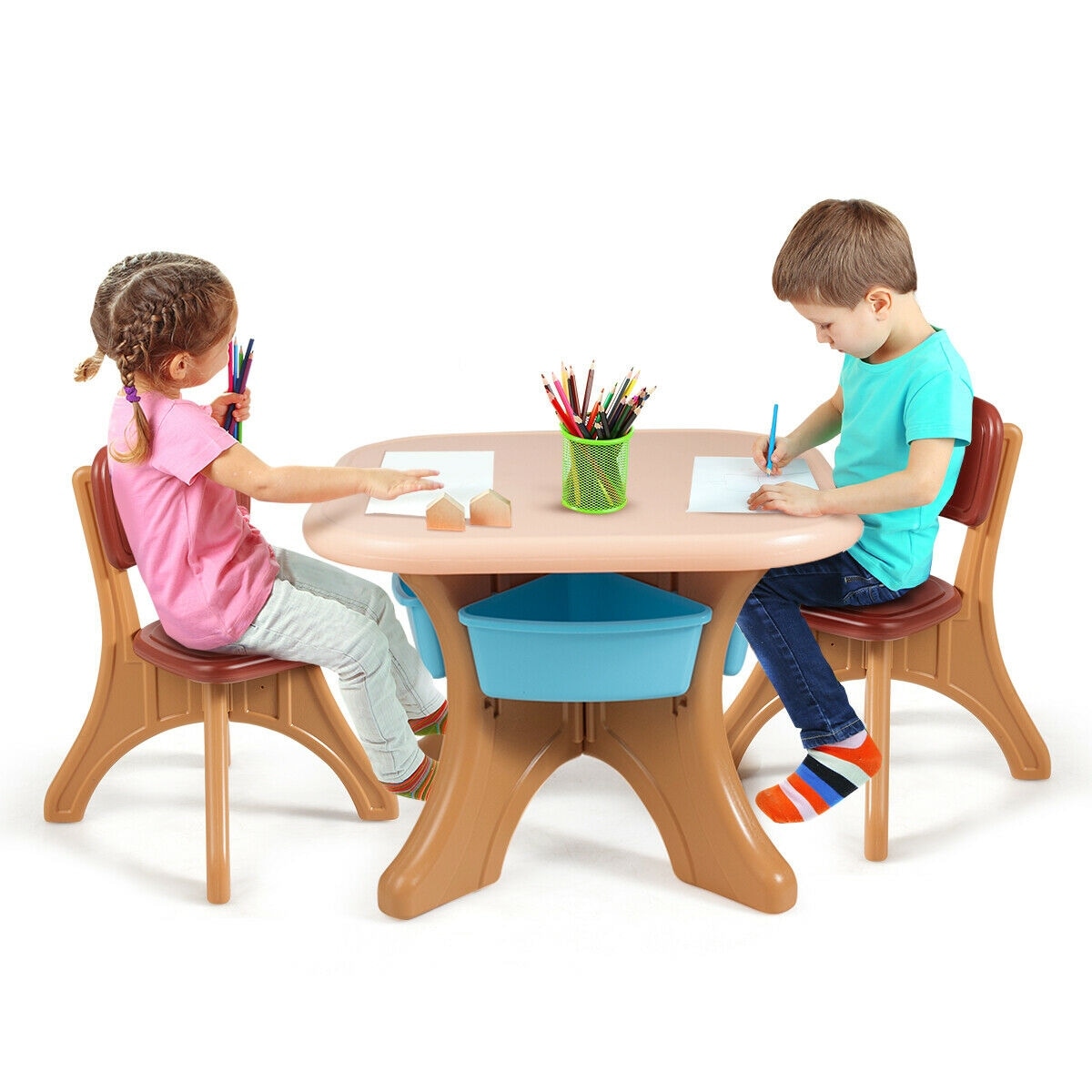 children's play table and chair set
