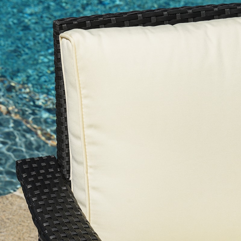 Waikiki Outdoor 8-piece Wicker Seating Set with Cushions by Christopher Knight Home