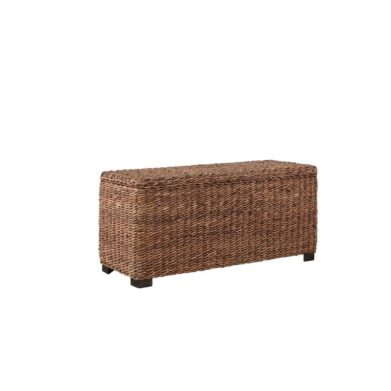 Caswell Woven Banana Leaf Storage Trunk