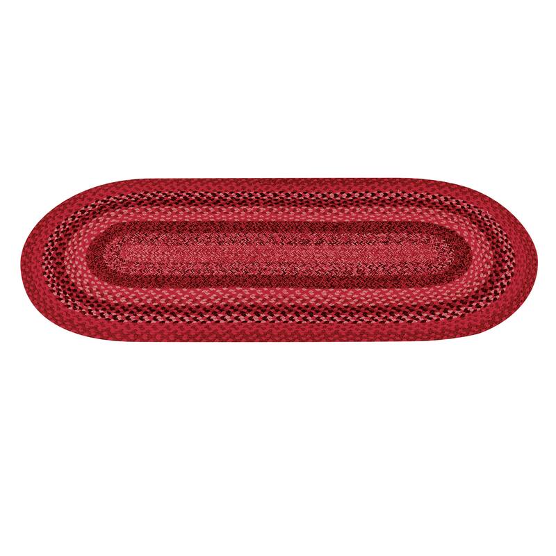 Classic Farmhouse Braided Kitchen Accent Rug