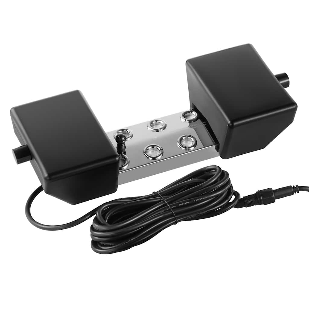 UIMOSO Ultrasonic Mist Maker 6 Head, 4500mL/H Ultrasonic Fogger, Mist Maker with 165W IP67 Waterproof Power Supply