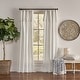 preview thumbnail 22 of 26, Mercantile Drop Cloth Curtain Panel 63 Inches - Off White
