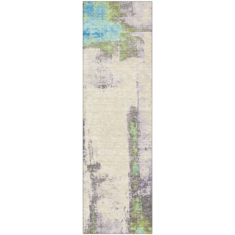Premium Washable Super Soft Abstract Impressions Mayfield Rug