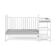 preview thumbnail 7 of 9, 3-in-1 Solid Wood Convertible Crib and Changer Combo