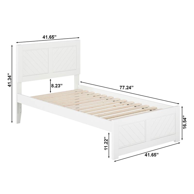 Canyon Platform Bed with Matching Headboard and Footboard