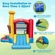 preview thumbnail 8 of 8, Costway Baseball Themed Jumping House Kids Bouncy Castle w/ 50 Ocean - Multi - See Details