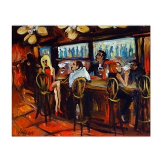 Stuart Florida Cool Nights Painting Alcohol Dancing Art Print Poster 