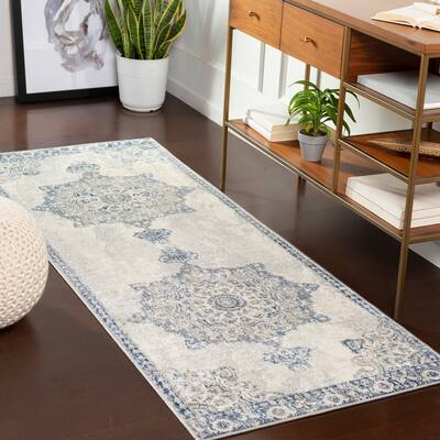 Prue Persian Medallion Area Rug - 2'7" x 7'3" Runner