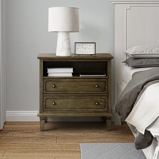 Lifestorey Ana 3-Drawer Nightstand