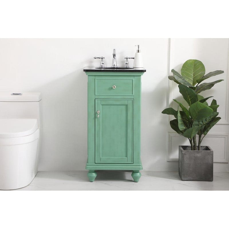 Elegant Lighting VF12319 Otto 19" Free Standing Single Basin Vanity
