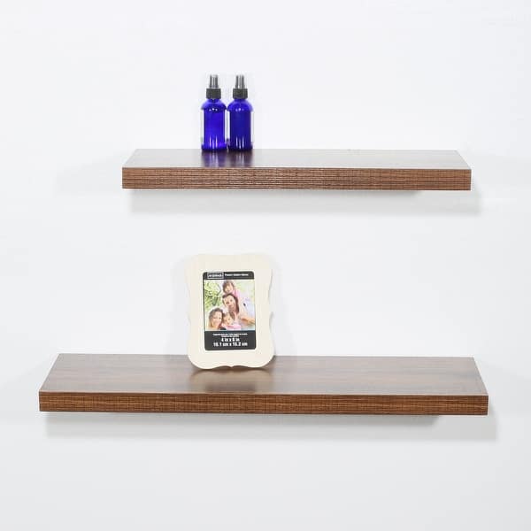 Floating shelf / Solid wood shelf / Bookshelf / Wall shelving unit / Entryway  shelf /Storage shelf / in Oak or Walnut wood