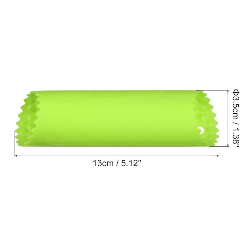 5Pcs Silicone Garlic Peeler Tube Non Slip for Useful Kitchen Tool - Green