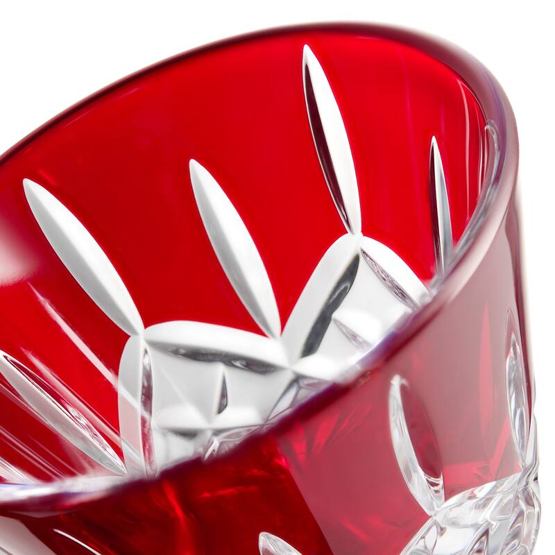Waterford Lismore Red Votive 3.7in