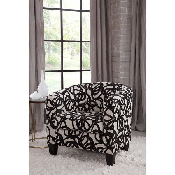 Tangle Ottoman - Printed Artwork Tangle Ottoman - Printed Artwork