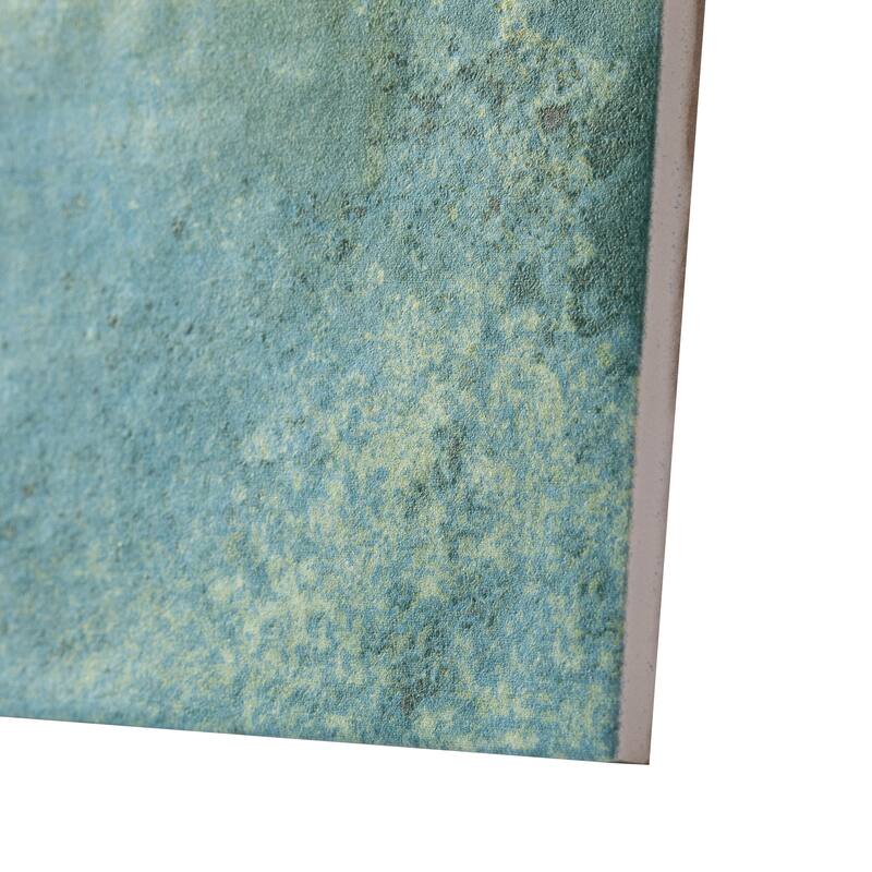 Merola Tile Atelier Volcan Green 4-1/2" x 9-1/8" Porcelain Floor and Wall Tile