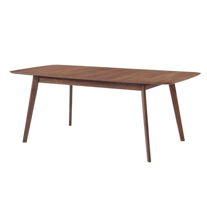 Rectangular Dining Table in Natural Walnut - Natural Walnut