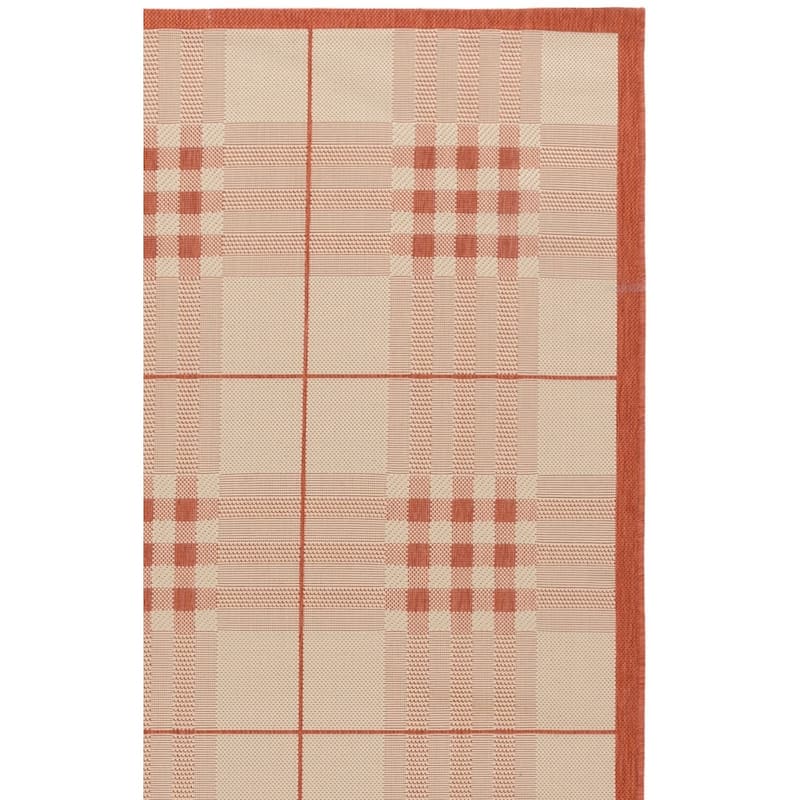 SAFAVIEH Courtyard Jacqui Indoor/ Outdoor Waterproof Patio Backyard Rug