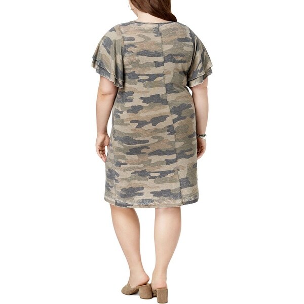 lucky brand camo dress