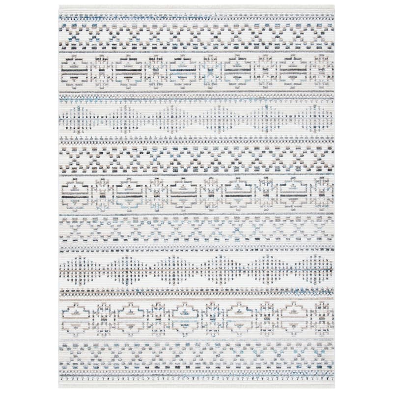 SAFAVIEH Sedona Varpu Boho Tribal Fringe Rug
