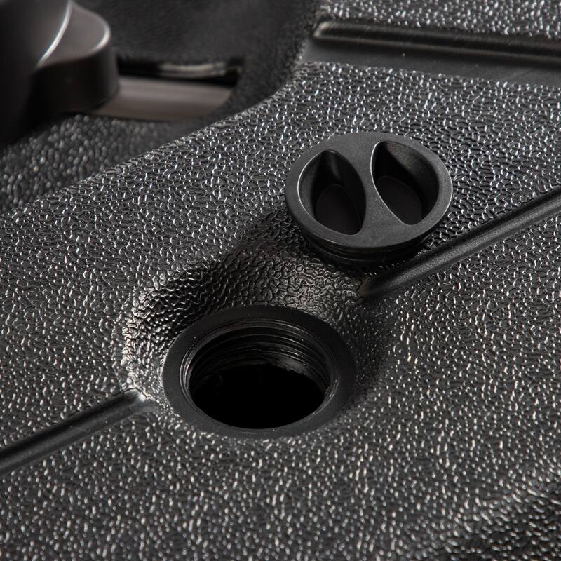 Furniture of America Maximus Outdoor Black Square Umbrella Base