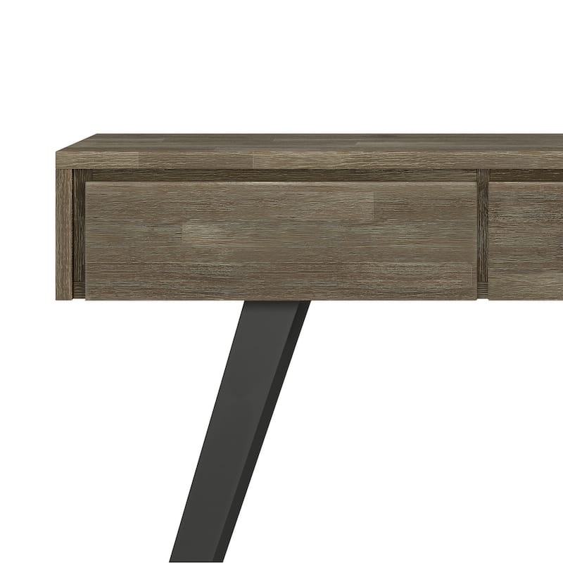 WYNDENHALL Mitchell 60 inch Wide Modern Industrial Console Sofa Table - 60 W x 16 D x 30 H