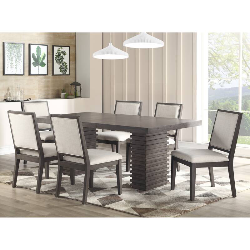 Steve Silver Milano Wooden Arm Chair, Set of 2
