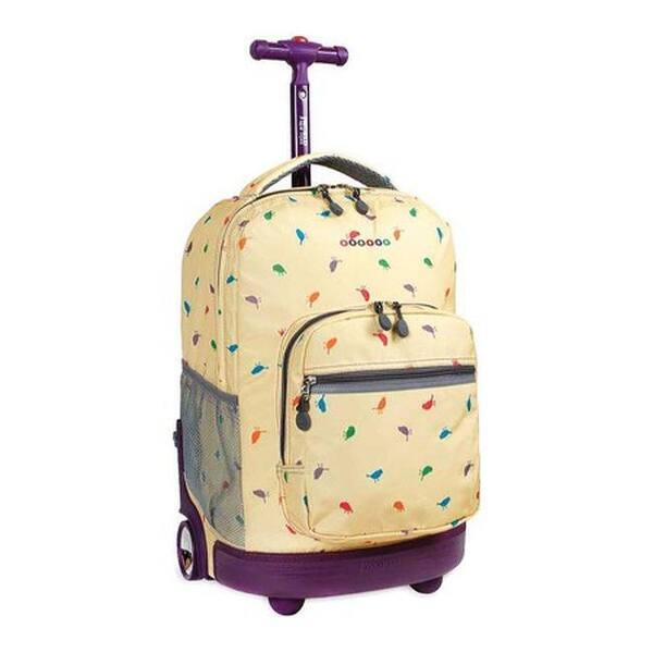 Shop Jworld New York Sunrise 18 Rolling Backpack Tweet Us One Size Size None Overstock 25696148