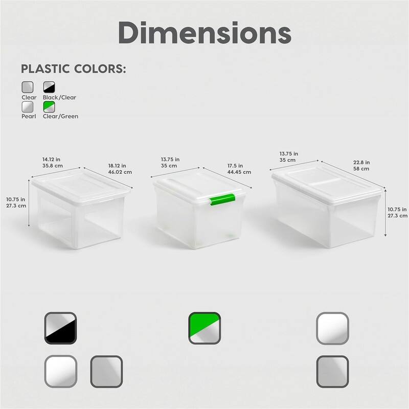 Letter/Legal File Tote Box