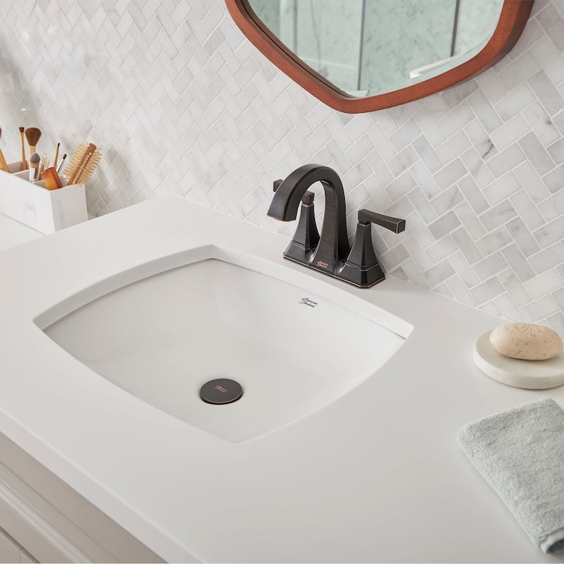 American Standard 7612.207 Crawford 1.2 GPM Centerset Bathroom Faucet